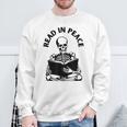 Whimsigoth Skeleton Reading A Book Dark Gothic Aesthetic Sweatshirt Gifts for Old Men Whimsigoth Skeleton Reading A Book Dark Gothic Aesthetic Sweatshirt Gifts for Old Men