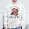 Women's Dark Romance Books Coffee Lover Spicy Book Bookish Women Sweatshirt Gifts for Old Men