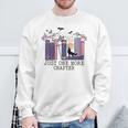 Women's Just One More Chapter Romantasy Book Dragon Bookworm Bookish Sweatshirt Gifts for Old Men