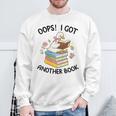 Women's Oops I Got Another Book Goose Goose Reader Women Girls Sweatshirt Gifts for Old Men