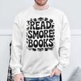 Women's Read Smore Books Camping Reading Sweatshirt Gifts for Old Men Women's Read Smore Books Camping Reading Sweatshirt Gifts for Old Men
