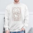 Women's Reading Squad Book Lover Bookish The Reader Tarot Card Sweatshirt Gifts for Old Men