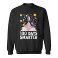 100th Day Of School 100 Days Smarter Books Space Astronaut Sweatshirt 100th Day Of School 100 Days Smarter Books Space Astronaut Sweatshirt