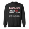 18th Birthday Guest List Guest Book Years T-Shirt Sweatshirt 18th Birthday Guest List Guest Book Years T-Shirt Sweatshirt