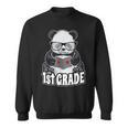 1st Grade Back To School Panda Book Reader Teacher Heart Sweatshirt 1st Grade Back To School Panda Book Reader Teacher Heart Sweatshirt