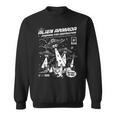 Alien Abduction UFO Lovers Comic Book Style Shirt Sweatshirt
