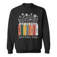 Applied Behavior Analysis ABA Therapist Floral Books Sweatshirt