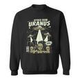 Attack From Uranus Retro Space Alien UFO Comic Book Sweatshirt