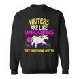 Authors Writer Magic Funny For Book Publisher And Writers Sweatshirt