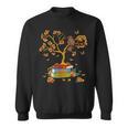 Avid Reader- Book Worm Floral Bird Sweatshirt
