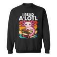 Axolotl Book Lover Librarian Reading Library Readers Sweatshirt Axolotl Book Lover Librarian Reading Library Readers Sweatshirt