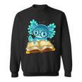 Axolotl Read Book Ambystoma Mexicanum Mexican Walking Fish Sweatshirt