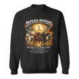 ON Back Book Of Revelation 4 Horsemen Of The Apocalypse Sweatshirt ON Back Book Of Revelation 4 Horsemen Of The Apocalypse Sweatshirt