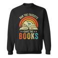 Ban The Fascists Save The Books Book Lover Worm Nerd Sweatshirt