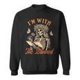 Banned Book Reading Squad Bookish I'm With The Banned Sweatshirt