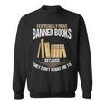 Banned Book Set Book Lover Banned Book List Librarian Sweatshirt