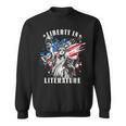 Banned Books Liberty In Literature Book Lover Sweatshirt