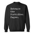 Banned Books Week Literacy Librarian Book Nerd Sweatshirt