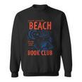 Beach Book Club Girl Summer Bookish Beach Day Librarian Sweatshirt Beach Book Club Girl Summer Bookish Beach Day Librarian Sweatshirt