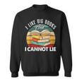 I Like Big Books Librarian Reading Teacher Book Lover Sweatshirt