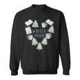 Big Winter Mood Book Lover's Sweatshirt