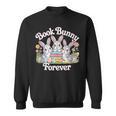 Book Bunny Forever Easter Reading Librarian Bookworm Sweatshirt
