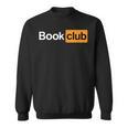 Book Club Logo For Novel Literature Reading Lover Sweatshirt Book Club Logo For Novel Literature Reading Lover Sweatshirt