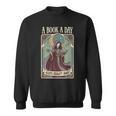 A Book a Day Keeps Reality Away Fairy Reading Tarot Card Sweatshirt A Book a Day Keeps Reality Away Fairy Reading Tarot Card Sweatshirt