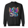 Book Dragon Reading Sweatshirt