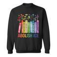 Book Flower Abolish ICE Meme For Women Girl Sweatshirt