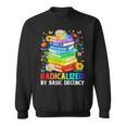Book Flower Radicalized By Basic Decency Feminist LGBT Sweatshirt Book Flower Radicalized By Basic Decency Feminist LGBT Sweatshirt