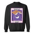 Book Lover Goose Take Me Away UFO Book Humor Sweatshirt