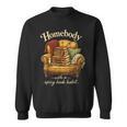 Book Lover Homebody With A Spicy Book Habit Sweatshirt
