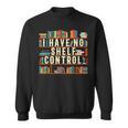 Book Lover I Have No Shelf Control Sweatshirt