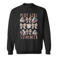 Book Lover Plot Girl Summer Books Coquette Bow Book Girly B Sweatshirt Book Lover Plot Girl Summer Books Coquette Bow Book Girly B Sweatshirt