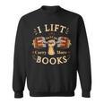 Book Lover Weightlifting Gym Reader Fitness Lifestyle Sweatshirt