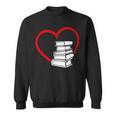 Book Nerd's Book Lover's Valentine's Day Sweatshirt