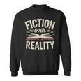 Book Nonfiction Reading Literary Apparel Fact Based Books Sweatshirt