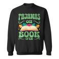 Book And Pajama Pajamas On Book Open Sweatshirt