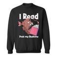 Book Reading Anglerfish I Read Past My Bed Time Librarian Sweatshirt Book Reading Anglerfish I Read Past My Bed Time Librarian Sweatshirt