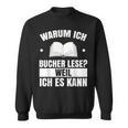 Book Reading Library Reader Bookworm Books Sweatshirt