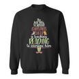 Book Reading Snow Books Are Calling Sweatshirt Book Reading Snow Books Are Calling Sweatshirt