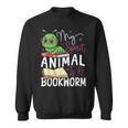 Book Reading My Spirit Animal Is A Bookworm Sweatshirt