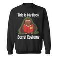 This Is My Book Secret Costume Pigeon Bird Kids Reading Sweatshirt This Is My Book Secret Costume Pigeon Bird Kids Reading Sweatshirt