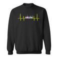 Book Shelf Heartbeat Sweatshirt