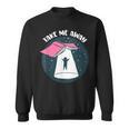 Book UFO Take Me Away Reader Bookaholic Love Books Sweatshirt