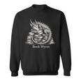 Book Wyrm Fantasy Creature Reading Mythical Art Sweatshirt