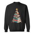 All Booked For Christmas Book Sweatshirt