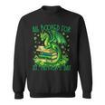 All Booked For St Patrick's Day Fun Dragon For Men Women Kid Sweatshirt