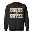 Books & Coffee Floral Sweatshirt